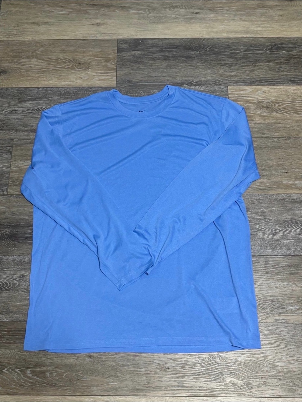 Nike Dri Fit Men's XXL Long Sleeve Blue Shirt New w/out Tags!